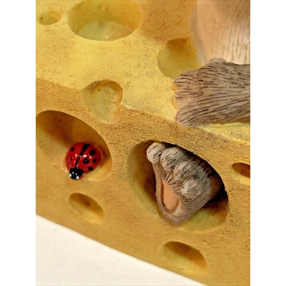 Charming Tails Fitz and Floyd Say Cheese Mouse Figurine 89/167 - Picture 7 of 12